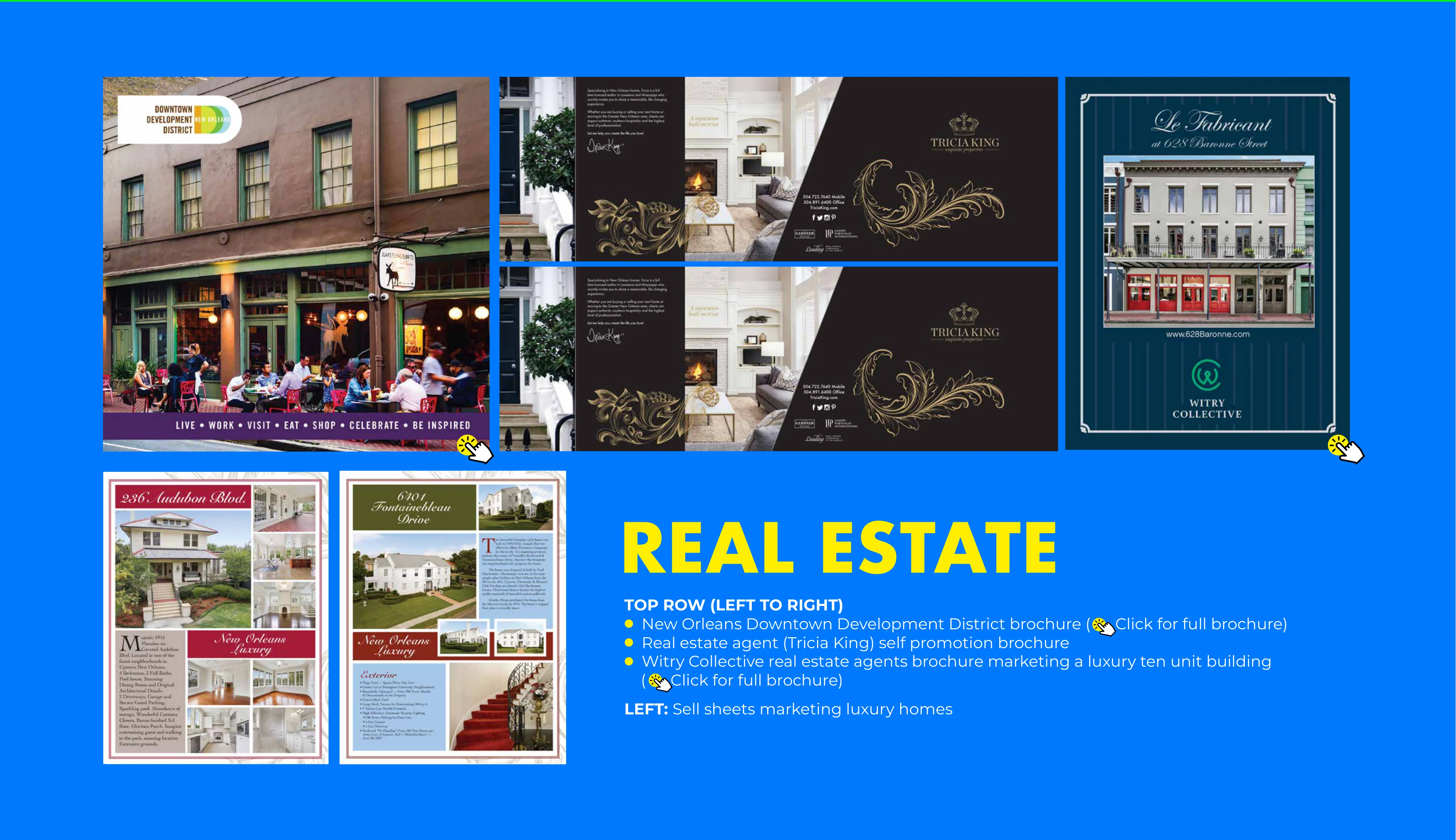 Scott Bicking's real estate design collage