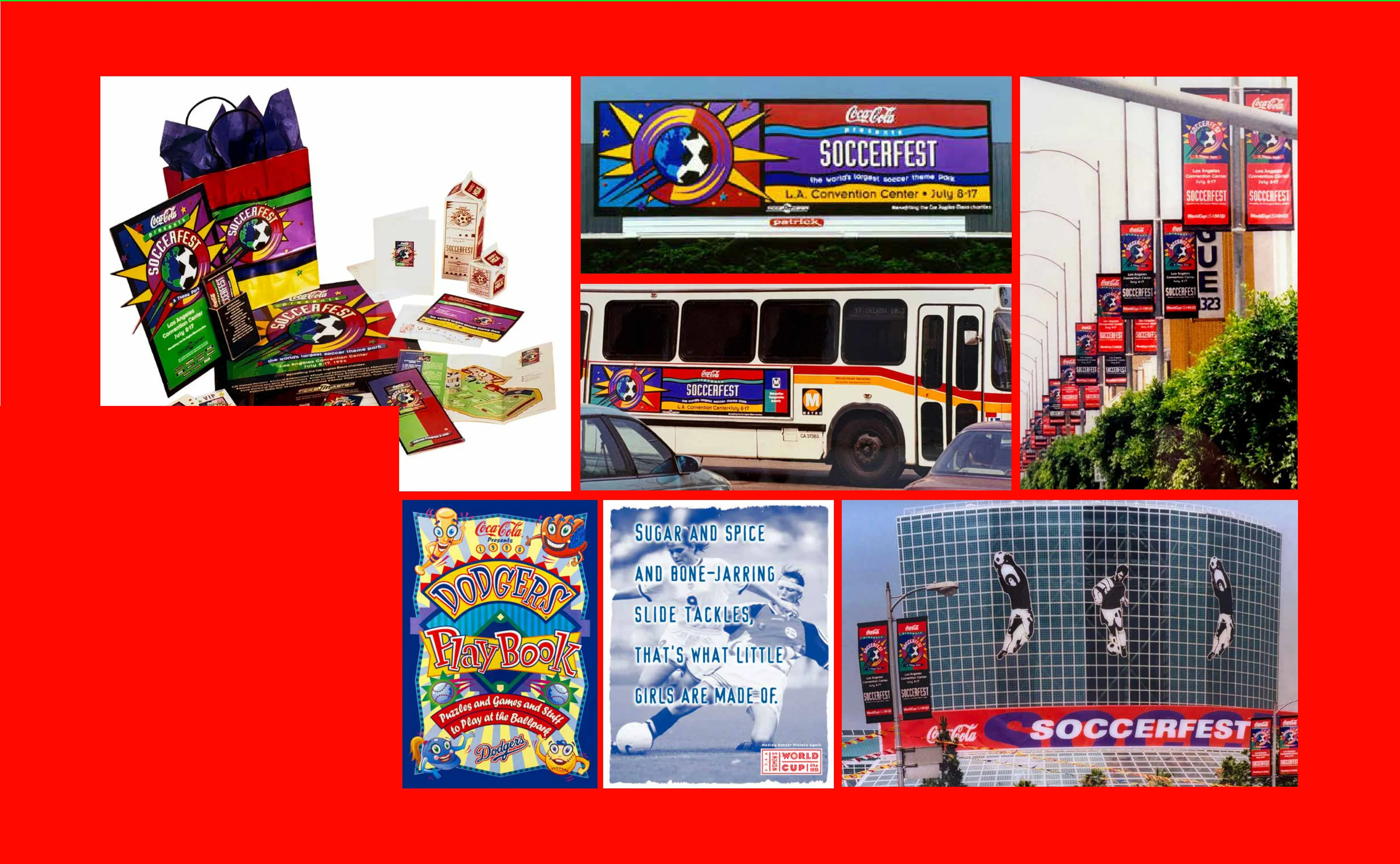 Scott Bicking's sports design collage