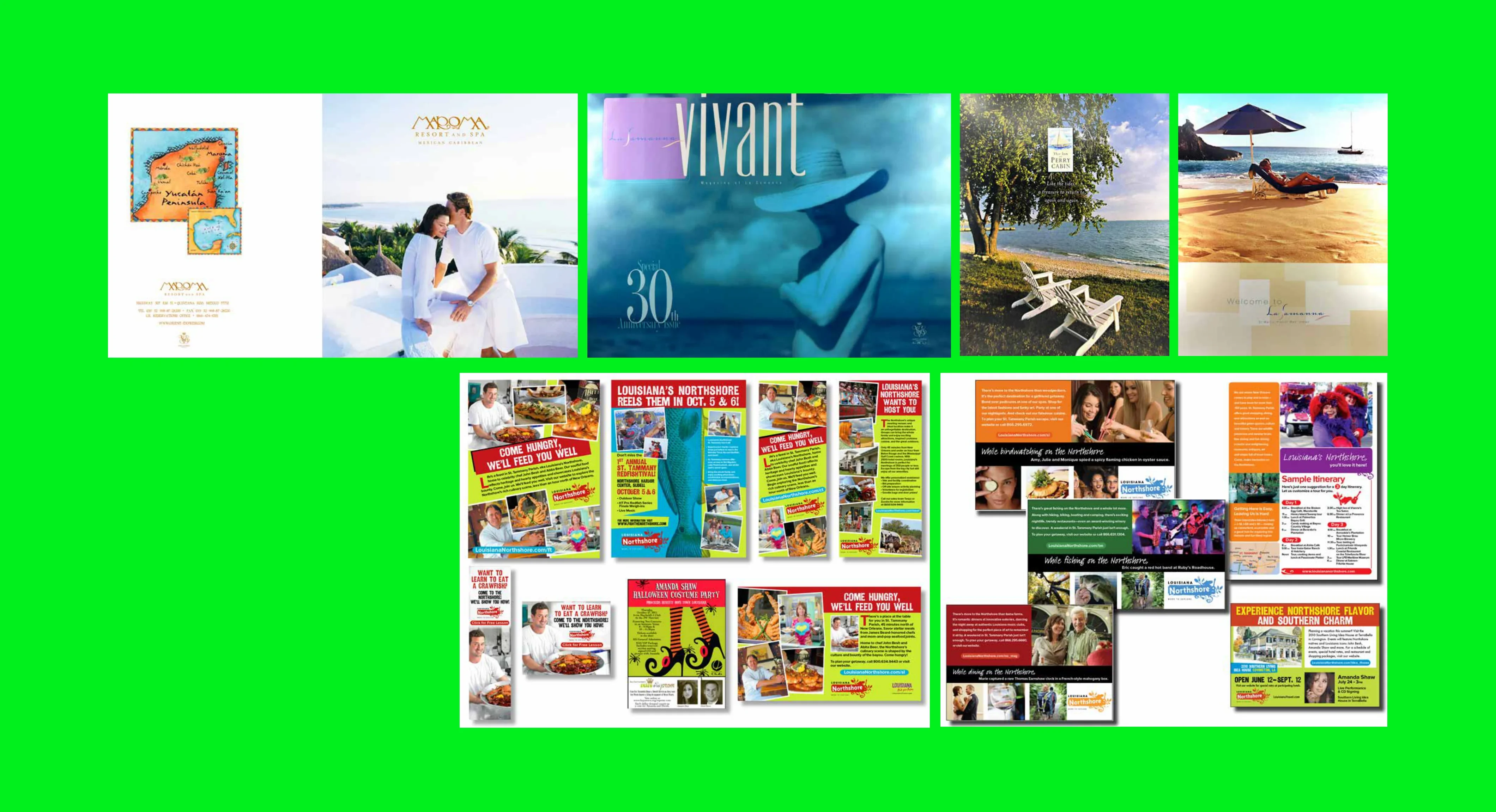 Scott Bicking's tourism design collage